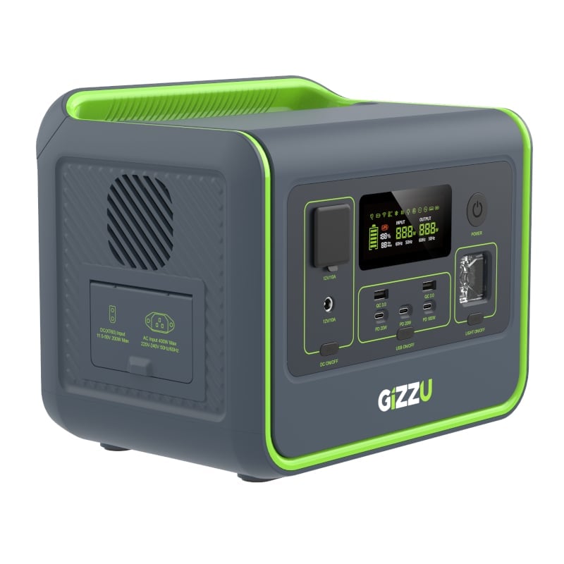 GIZZU PORTABLE PWR STATION 518WH